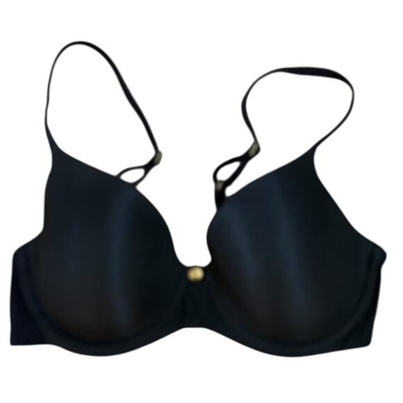 Natori 731338 Cloud Comfort Black Smoothing Tshirt Black Bra 34B - Picture 5 of 10